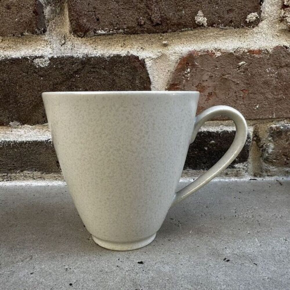Crate & Barrel | DESIGN HOUSE Stockholm~Pearl White Stoneware Coffee mug tea cup